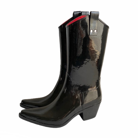 jeffrey campbell black cowboy boots